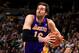 DENVER, CO - DECEMBER 26: Pau Gasol #16 of the Los Angeles Lakers drives to the basket against the Denver Nuggets at Pepsi Center on December 26, 2012 in Denver, Colorado. NOTE TO USER: User expressly acknowledges and agrees that, by downloading and or using this photograph, User is consenting to the terms and conditions of the Getty Images License Agreement. (Photo by Doug Pensinger/Getty Images)