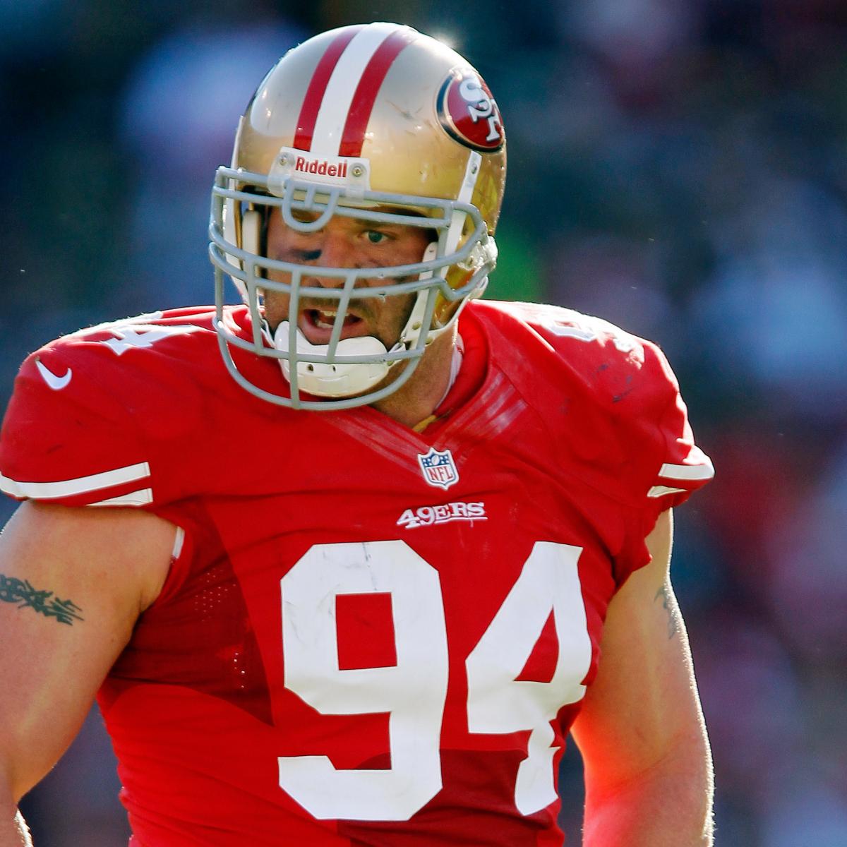 San Francisco 49ers Injury Report: DE Justin Smith Has Torn Triceps | Bleacher Report ...