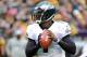 PITTSBURGH, PA - OCTOBER 07: Michael Vick #7 of the Philadelphia Eagles drops back to pass during the game against the Pittsburgh Steelers on October 7, 2012 at Heinz Field in Pittsburgh, Pennsylvania. (Photo by Joe Sargent/Getty Images)