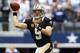 ARLINGTON, TX - DECEMBER 23: Drew Brees #9 of the New Orleans Saints at Cowboys Stadium on December 23, 2012 in Arlington, Texas. (Photo by Ronald Martinez/Getty Images)