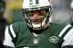 Greg McElroy during his first start with the Jets.