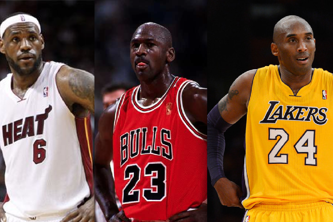 Comparing Michael Jordan, LeBron James And Kobe Bryant At Age 34 - Fadeaway  World