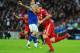 LONDON, ENGLAND - FEBRUARY 26: Martin Skrtel of Liverpool celebrates as he scores their first goal during the Carling Cup Final match between Liverpool and Cardiff City at Wembley Stadium on February 26, 2012 in London, England. (Photo by Mike Hewitt/Getty Images)