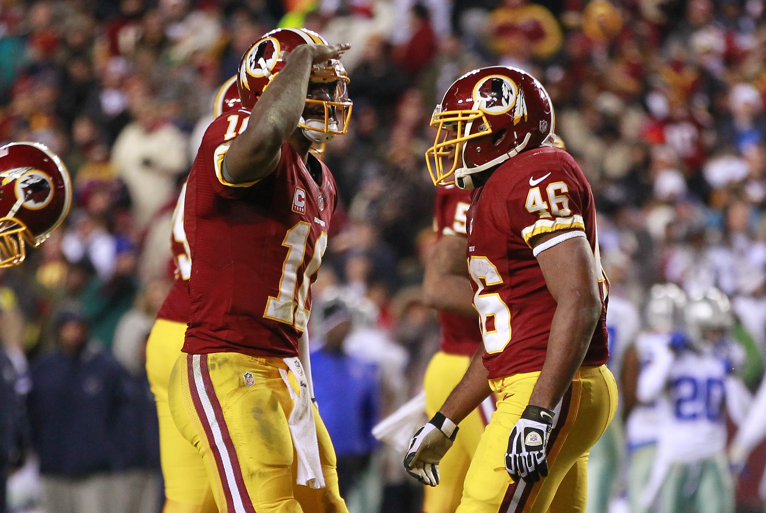 Redskins Clinch NFC East With Win Over Cowboys, 28-18