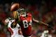 ATLANTA, GA - DECEMBER 30: Roddy White #84 of the Atlanta Falcons fails to pull in this reception against Leonard Johnson #29 of the Tampa Bay Buccaneers at Georgia Dome on December 30, 2012 in Atlanta, Georgia. (Photo by Kevin C. Cox/Getty Images)