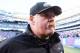 EAST RUTHERFORD, NJ - DECEMBER 30: Head coach Andy Reid of the Philadelphia Eagles walks off the field after the game against the New York Giants at MetLife Stadium on December 30, 2012 in East Rutherford, New Jersey. The New York Giants defeated the Philadelphia Eagles 42-7. (Photo by Elsa/Getty Images)