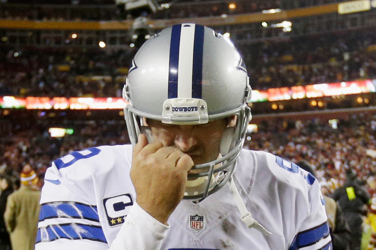 Dallas Cowboys: Loss to Redskins Should Send Tony Romo Packing | News ...