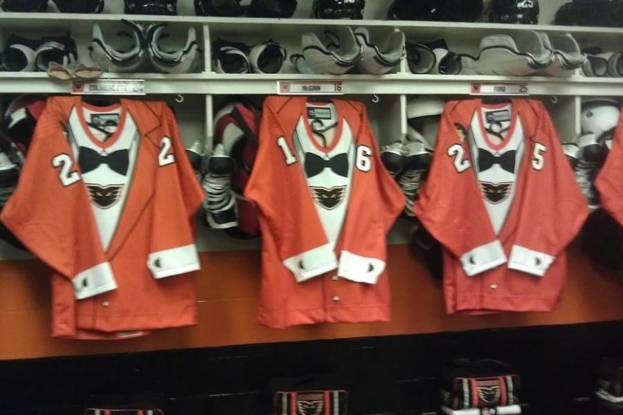 The Adirondack Phantons have tuxedo jerseys  and they're spectacular  (Picture)