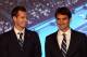 LONDON, ENGLAND - NOVEMBER 03: (L-R) Andy Murray of Great Britain and Roger Federer of Switzerland talk to the guests during previews for the ATP World Tour Finals Tennis on November 3, 2012 in London, England. The world's top eight tennis players arrive at the Royal Court's of Justice for the official Barclays ATP World Tour Finals Gala, hosted by Great Ormond Street Hospital Children's Charity, and generously supported by Moet & Chandon. (Photo by Julian Finney/Getty Images)