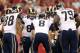 GLENDALE, AZ - NOVEMBER 25: tight end Matthew Mulligan #82 of the St. Louis Rams looks up to quarterback Sam Bradford #8 in the huddle during the NFL game against the Arizona Cardinals at the University of Phoenix Stadium on November 25, 2012 in Glendale, Arizona. The Rams defeated the Cardinals 31-17. (Photo by Christian Petersen/Getty Images)