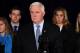 STATE COLLEGE, PA - NOVEMBER 11: Pennsylvania Governor Tom Corbett speaks with Penn State student leaders behind him during a press conference at the Nittany Lion Inn, November 11, 2011 in State College, Pennsylvania. Corbett has said he supports the Penn State Board of Trustees decision to fire former football head coach Joe Paterno. (Photo by Patrick Smith/Getty Images)