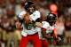 MIAMI GARDENS, FL - JANUARY 01: Jordan Lynch #6 of the Northern Illinois Huskies looks to pass in the first half against the Florida State Seminoles during the Discover Orange Bowl at Sun Life Stadium on January 1, 2013 in Miami Gardens, Florida. (Photo by Chris Trotman/Getty Images)