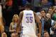 Jan 2, 2013; Oklahoma City, OK, USA; Oklahoma City Thunder forward Kevin Durant (35) leaves the floor after being ejected for a second technical foul in action against the Brooklyn Nets during the second half at the Chesapeake Energy Arena. Mandatory Credit: Mark D. Smith-USA TODAY Sports