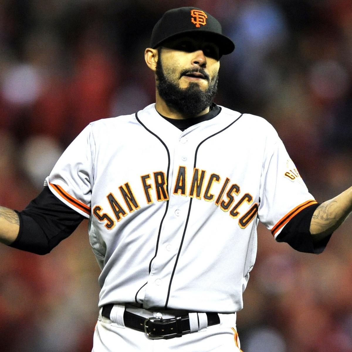 Sergio Romo retires a Giant 🥹 (via @MLB) @San Francisco Giants