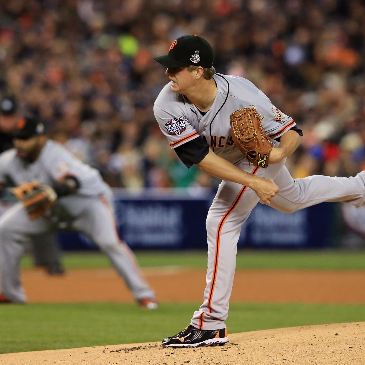 Ranking the san francisco giants starting pitchers by projected 2013