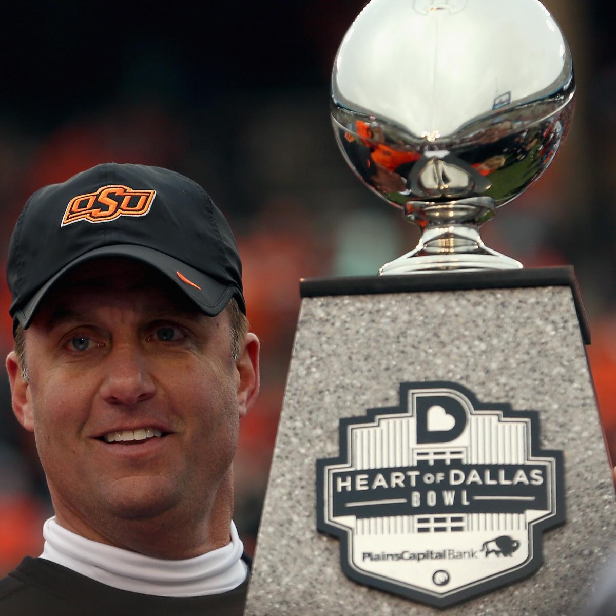 Oklahoma State Football: Power Ranking Best Candidates for Offensive Coordinator ...1200 x 1200
