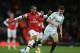 LONDON, ENGLAND - DECEMBER 01: Theo Walcott of Arsenal on the attack during the Barclays Premier League match between Arsenal and Swansea City at the Emirates Stadium on December 1, 2012 in London, England. (Photo by Richard Heathcote/Getty Images)