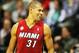 November 15, 2012; Denver, CO, USA; Miami Heat forward Shane Battier (31) during the first half against the Denver Nuggets at the Pepsi Center. The Heat won 98-93. Mandatory Credit: Chris Humphreys-USA TODAY Sports