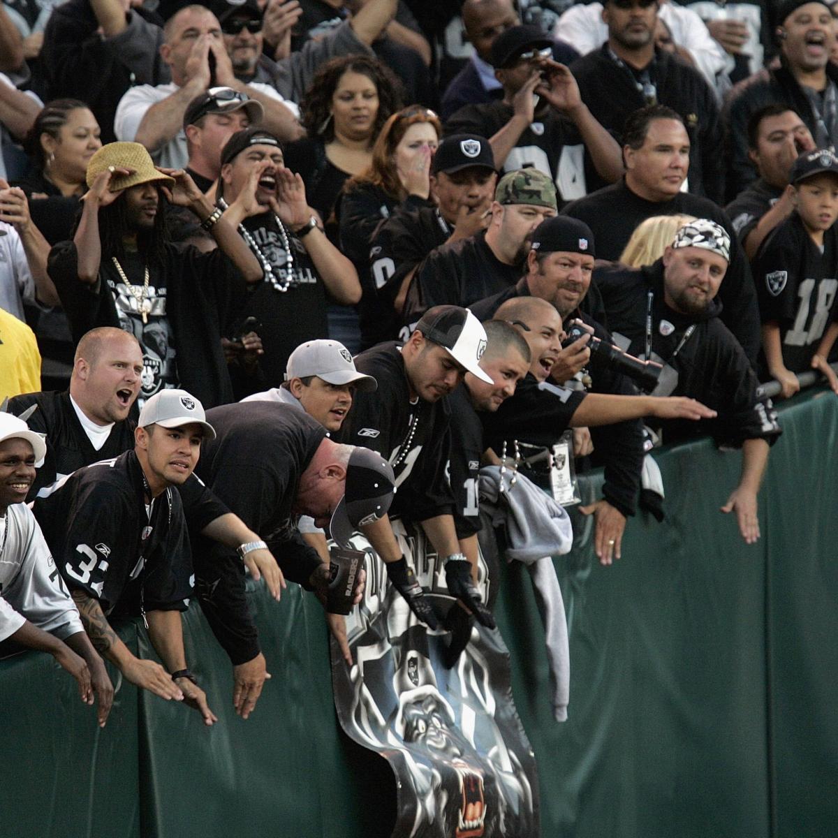 Raiders fan thrown down steps during vicious fight at Chargers game