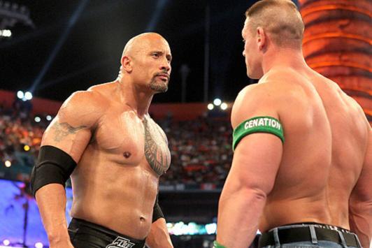 Wwe John Cena Can Only Face The Rock At Wrestlemania 29