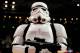 Feb 10, 2012; Auburn Hills, MI, USA; Star Wars character Storm Trooper in attendance for Star Wars night during the first quarter between the New Jersey Nets and Detroit Pistons at the Palace of Auburn Hills. Mandatory Credit: Andrew Weber-USA TODAY Sports