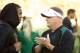 EUGENE, OR - SEPTEMBER 1: Head coach Chip Kelly of the Oregon Ducks talks with Oregon recruit Thomas Tyner from Aloha High School on September 1, 2012 at Autzen Stadium in Eugene, Oregon. (Photo by Craig Mitchelldyer/Getty Images)