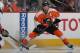 PHILADELPHIA, PA - MAY 01: Claude Giroux #28 of the Philadelphia Flyers skates against the New Jersey Devils in Game Two of the Eastern Conference Semifinals during the 2012 NHL Stanley Cup Playoffs at Wells Fargo Center on May 1, 2012 in Philadelphia, Pennsylvania. The Devils defeated the Flyers 4-1. (Photo by Bruce Bennett/Getty Images)