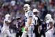 BALTIMORE, MD - JANUARY 06: Andrew Luck #12 of the Indianapolis Colts walks toward the sideline after he threw an incomplete pass on a third down attempt in the fourth quarter against the Baltimore Ravens during the AFC Wild Card Playoff Game at M&T Bank Stadium on January 6, 2013 in Baltimore, Maryland. (Photo by Rob Carr/Getty Images)