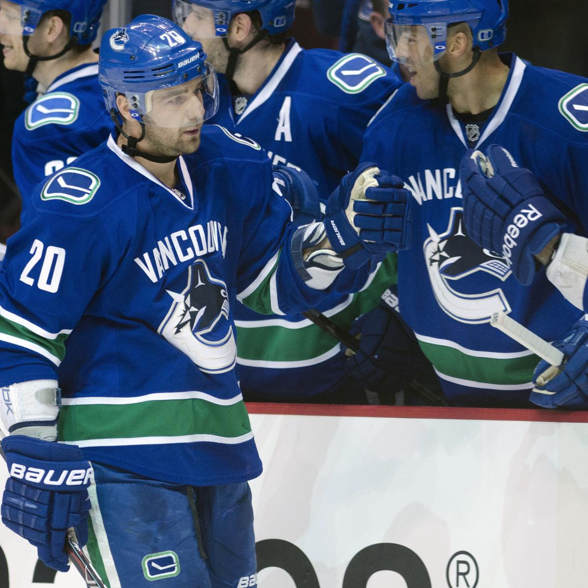 Vancouver Canucks A Look at Their Depth Chart for 2013 NHL Season