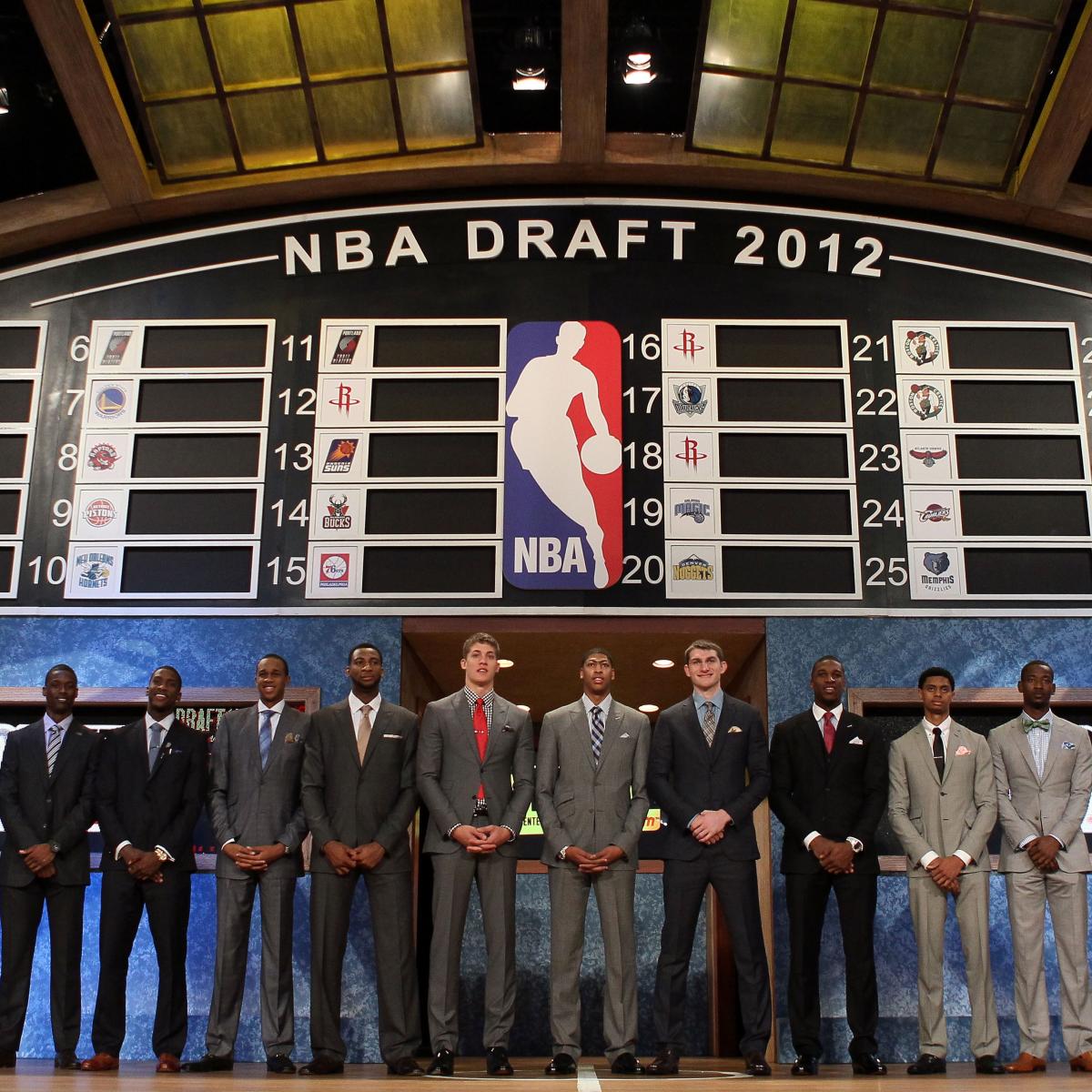 41 Best Pictures Nba Draft Order This Year / NBA Draft Lottery 2013: Updated Odds and Projected Order ...