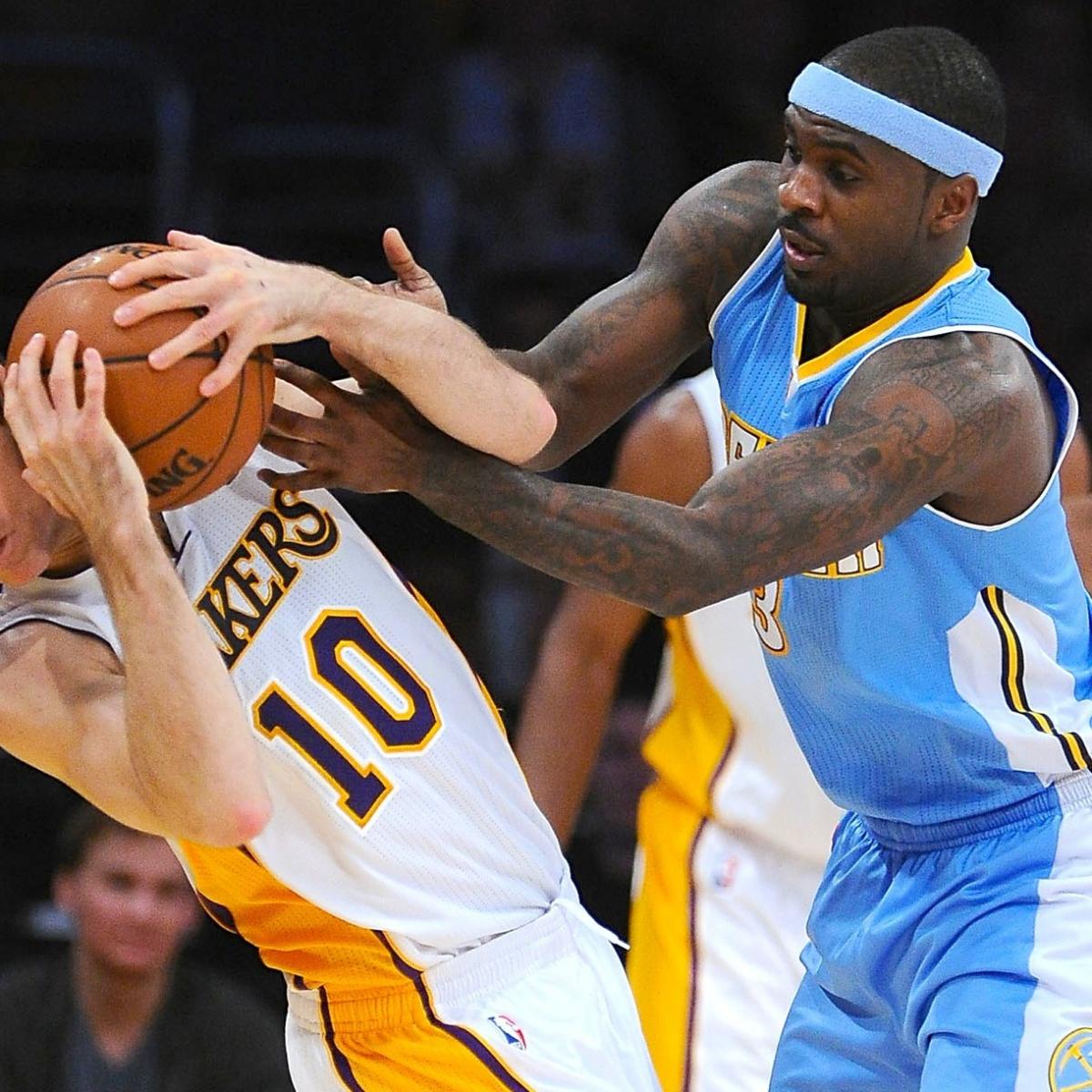 Denver Nuggets vs. Los Angeles Lakers 1/6/13 Video Highlights and