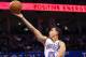 Nov 28, 2012; Oklahoma City, OK, USA; Oklahoma City Thunder shooting guard Kevin Martin (23) scores against the Houston Rockets during the second half at Chesapeake Energy Arena. Oklahoma City won 120-98. Mandatory Credit: Kevin Jairaj-USA TODAY Sports