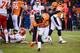 DENVER, CO - DECEMBER 30: Von Miller #58 of the Denver Broncos celebrates his sack of Brady Quinn #9 of the Kansas City Chiefs during the game at Sports Authority Field at Mile High on December 30, 2012 in Denver, Colorado. (Photo by Garrett W. Ellwood/Getty Images)