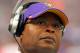 MINNEAPOLIS, MN - OCTOBER 9: Linebackers Coach Mike Singletary on the sidelines against the Arizona Cardinals at the Hubert H. Humphrey Metrodome on October 9, 2011 in Minneapolis, Minnesota. (Photo by Adam Bettcher /Getty Images)