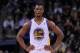 December 28, 2012; Oakland, CA, USA; Golden State Warriors small forward Harrison Barnes (40) looks on during the third quarter against the Philadelphia 76ers at ORACLE Arena. The Warriors defeated the 76ers 96-89. Mandatory Credit: Kyle Terada-USA TODAY Sports