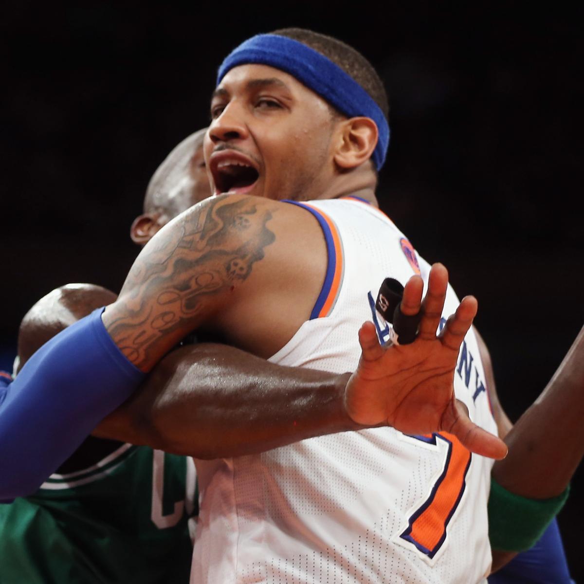 Carmelo Anthony's Suspension Shows NBA Gets It Wrong Again News