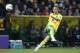 NORWICH, ENGLAND - MAY 22: David Fox of Norwich City in action during the Adam Drury Testimonial Match between Norwich City and Celtic at Carrow Road on May 22, 2012 in Norwich, England. (Photo by Pete Norton/Getty Images)