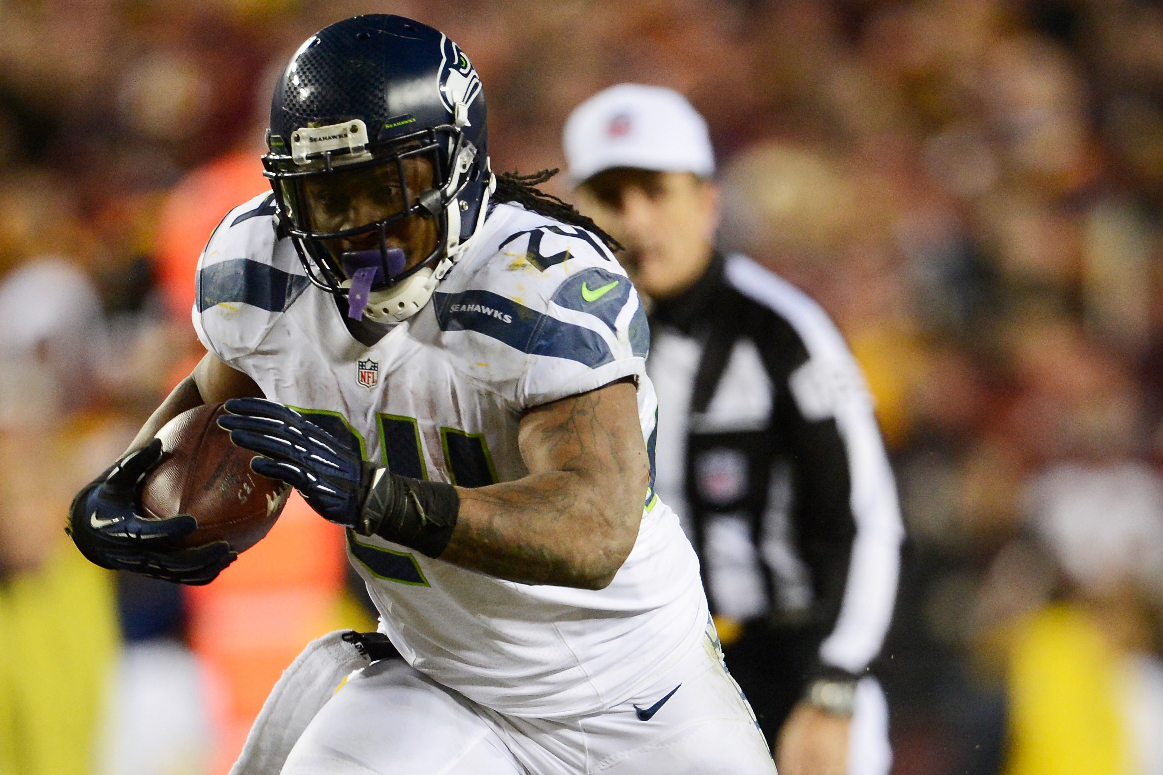 Marshawn Lynch still beast mode for fantasy owners 