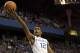 Nov 01, 2012; Lexington , KY, USA; Kentucky Wildcats guard Ryan Harrow (12) shoots the ball against Northwood Seahawks guard Ra'Shad James (23) during the game at Rupp Arena. Mandatory Credit: Mark Zerof-USA TODAY Sports