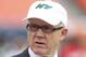 MIAMI GARDENS, FL - SEPTEMBER 23: Owner of the New York Jets Woody Johnson watches the players warm up prior to their game against the Miami Dolphins on September 23, 2012 at Sun Life Stadium in Miami Gardens, Florida. (Photo by Joel Auerbach/Getty Images)
