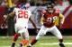 ATLANTA, GA - DECEMBER 16: Tony Gonzalez #88 of the Atlanta Falcons pulls in this reception against Antrel Rolle #26 of the New York Giants at Georgia Dome on December 16, 2012 in Atlanta, Georgia. (Photo by Kevin C. Cox/Getty Images)