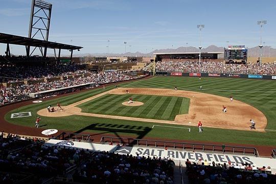 Brewers spring training facility renovations underway at Maryvale Park