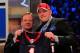 NEW YORK, NY - APRIL 28: NFL Commissioner Roger Goodell, poses for a photo with J.J. Watt, #11 overall pick by the Houston Texans, on stage during the 2011 NFL Draft at Radio City Music Hall on April 28, 2011 in New York City. (Photo by Chris Trotman/Getty Images)