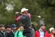 THOUSAND OAKS, CA - NOVEMBER 30: Tiger Woods hits his tee shot on the second hole during the second round of the Tiger Woods World Challenge Presented by Northwestern Mutual at Sherwood Country Club on November 30, 2012 in Thousand Oaks, California. (Photo by Stephen Dunn/Getty Images)