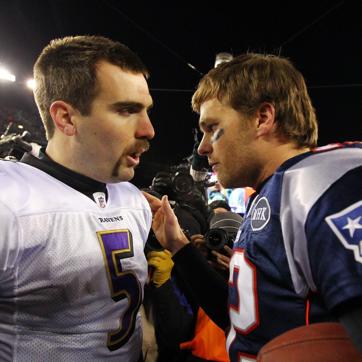 Ravens vs. Patriots: 2012 AFC Championship, Joe Flacco vs. Tom Brady