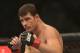 Sep 22, 2012; Toronto, ON, Canada; UFC fighter Michael Bisping fights against fighter Brian Stann (not pictured) in the middleweight bout at UFC 152 at the Air Canada Centre. Mandatory Credit: Tom Szczerbowski-USA TODAY Sports