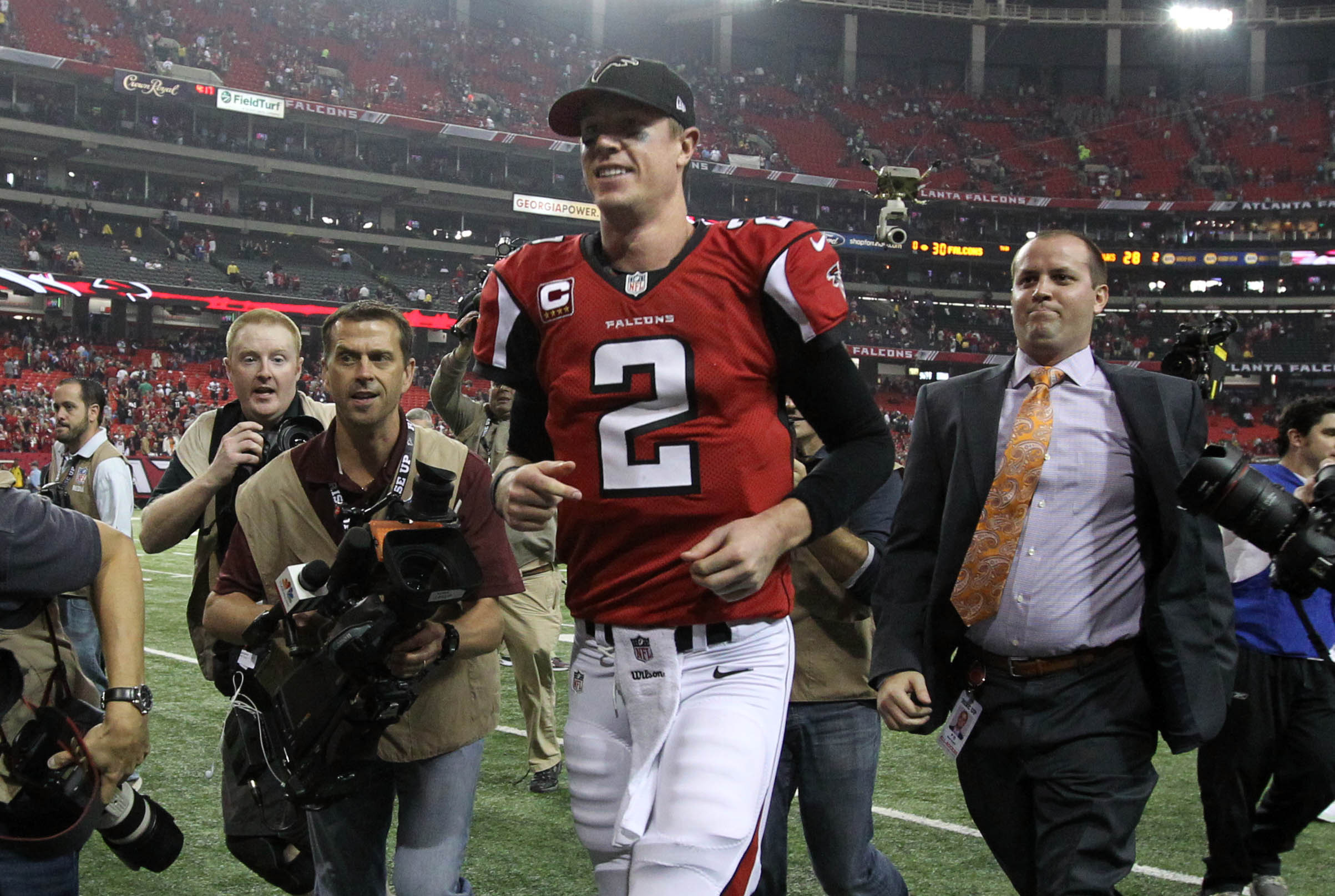 NFL - For the 4th time in franchise history, the Atlanta Falcons will  #RiseUp to the NFC Championship Game!