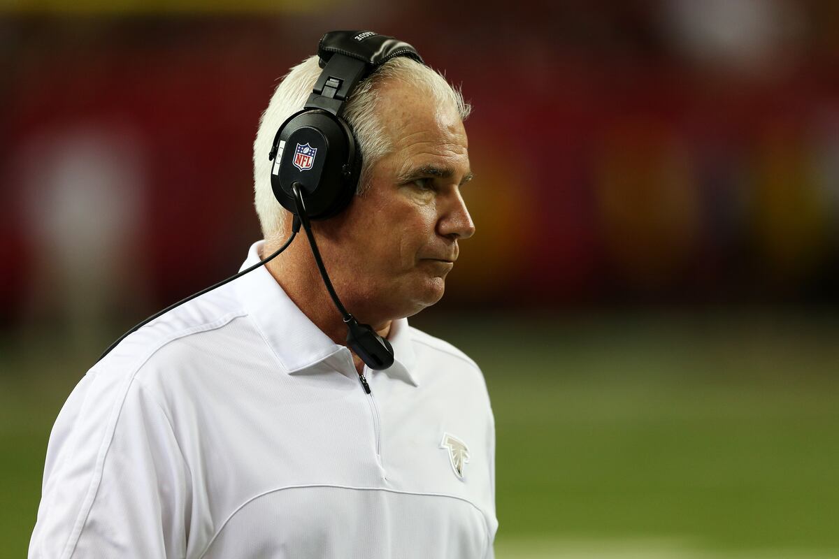 San Francisco 49ers vs. Atlanta Falcons HC Mike Smith