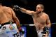 July 11, 2012; San Jose, CA, USA; Rafael Natal (left) fights Andrew Craig (right) during the middleweight bout of the UFC on Fuel TV at HP Pavilion. Mandatory Credit: Kyle Terada-USA TODAY Sports