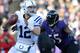 Luck dealt with pass rushers all season, and it showed in his form.